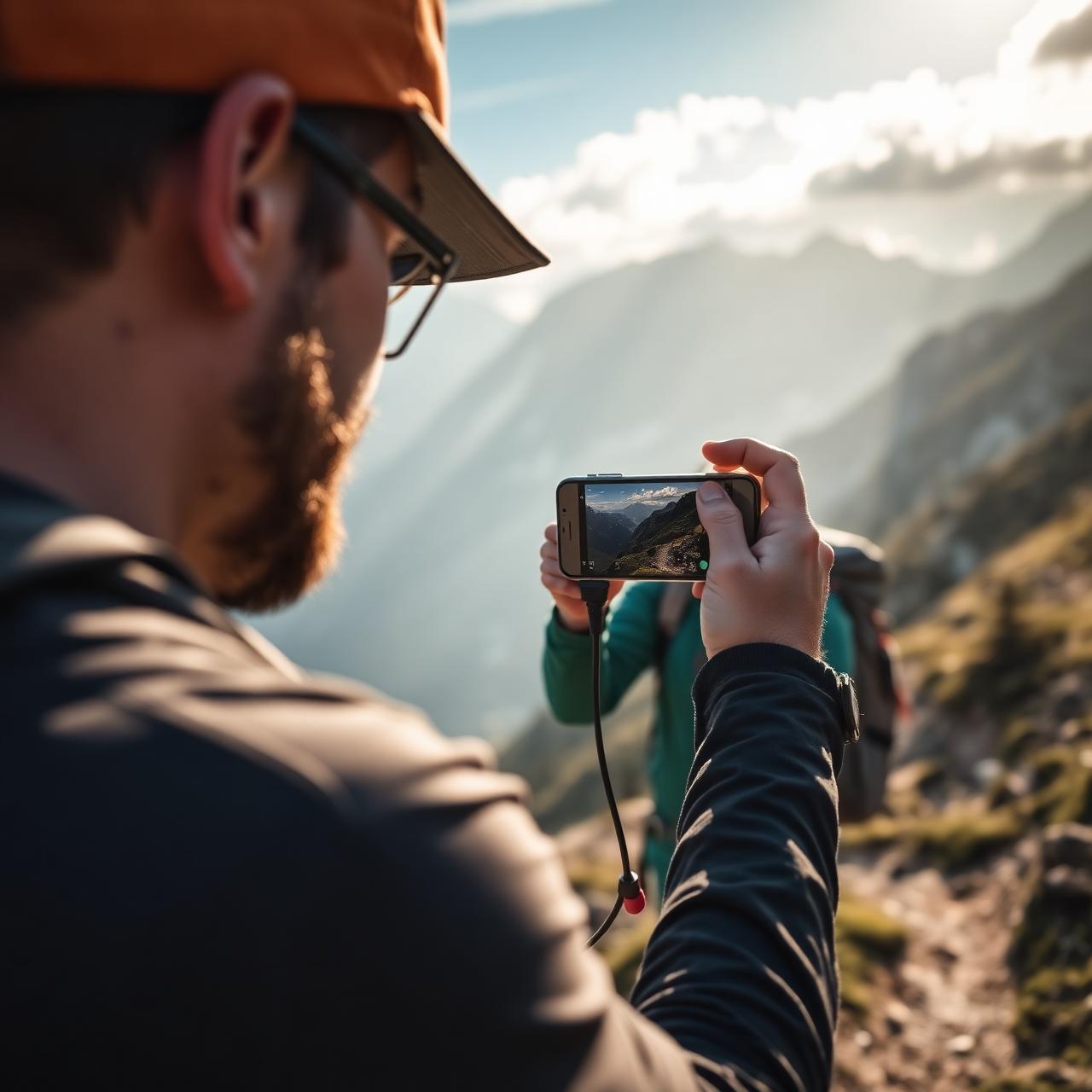 Rando, VTT, ski : ton phone reste sécurisé partout.